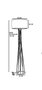 Opviq Lámpara de Pie Industrial Gris Oscuro